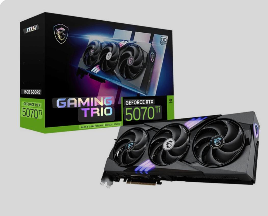 GeForce RTX 5070 Ti GAMING TRIO