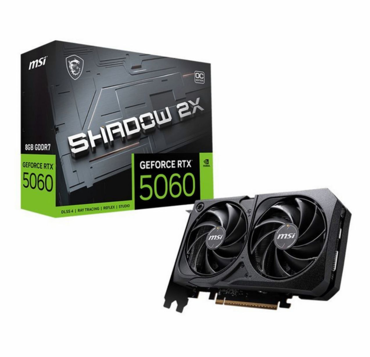 GeForce RTX 5060 SHADOW 2X OC 8GB